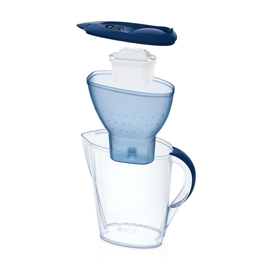 Brita Marella XL Water Filter Jug with Maxtra+ Cartridge, 3.5L, White :  : Home